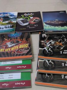 Set of 9 Notebooks