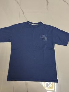 Boys Blue Graphic T-Shirt
