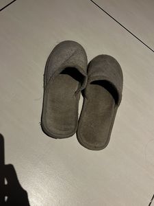 Comfortable Grey Slippers