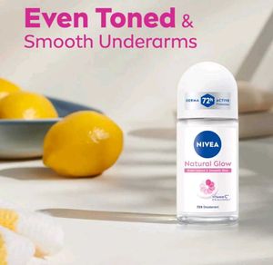 Nivea Natural Glow Smooth Skin Roll-On
