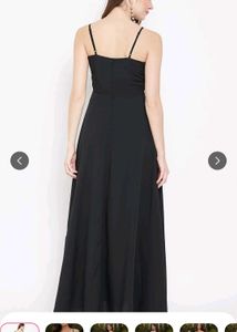 Elegant black Maxi Dress