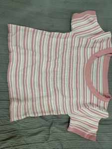 Striped Knit Top