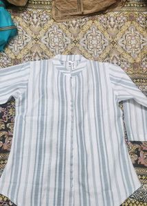 Striped Cotton Kurta/top