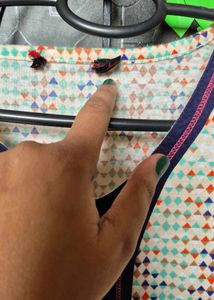 Patterned Casual Dress