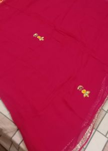 Festive Rose Saree💗
