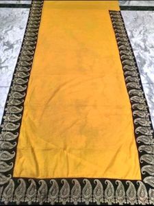yellow wedding saree