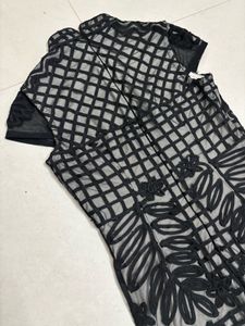 Elegant Black Lace Dress
