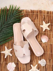Chic Beige Slide Sandals FIXED PRICE