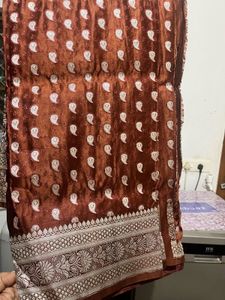 Elegant Paisley Saree