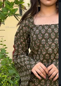 Desi bell sleeve short kurti