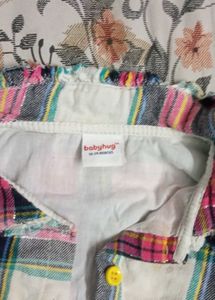 Cute Plaid Button-Up Top