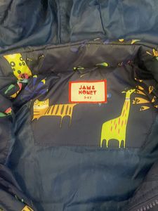 Kids Puffer Jacket Animal Print