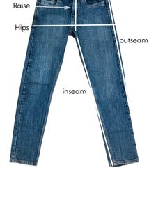 texture Blue Denim Jeans