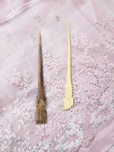 Vintage Carved Hair Pins