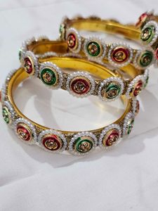✨ Beautiful Designer Bangles Set for Sale ✨