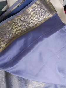 Silk Saree Lavender