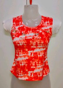 Cute Tie-Dye Butterfly Top