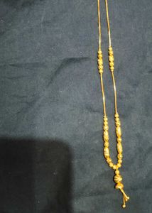 Elegant Chain Necklace with Beads