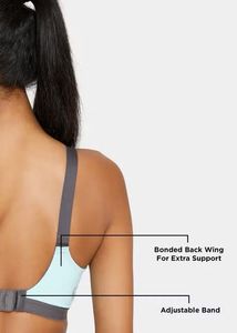 Zivame Zelocity High-Impact QuickDry Sports Bra