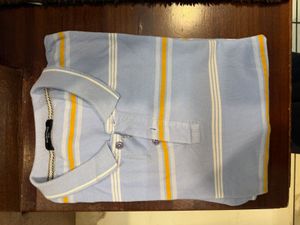 Striped Blue Polo T-Shirt