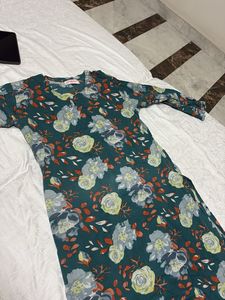 Cotton Plus Floral Print Kurta