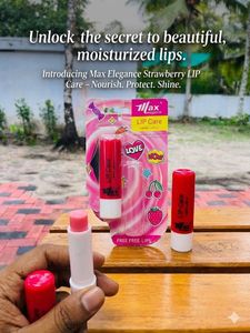 Max Elegance Strawberry Lip Care Balm | Intense Mo