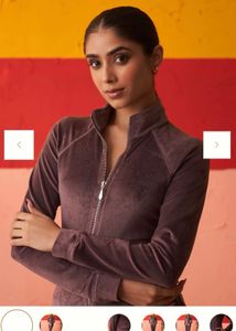 Mauve Velvet Tracksuit Set (never used)