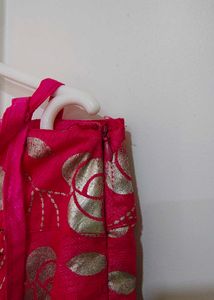 Red A Line Suit With Skirt Size 36 (Alterable)