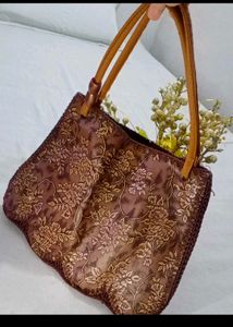 Stylish Woven Hobo Bag