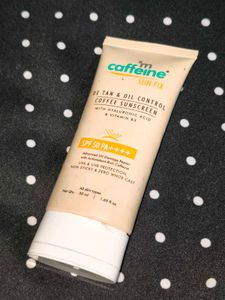 mCaffeine Sun Fix Coffee Sunscreen SPF 50
