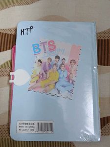 BTS Locked Diary