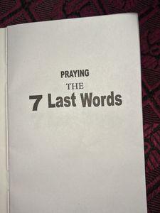 Praying the 7 Last Words Book