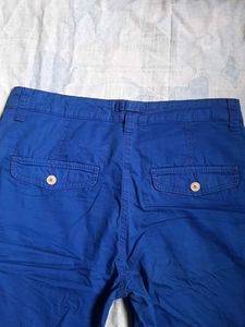 Men's Blue Chino Shorts