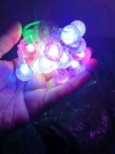 pack of 2 Decorative Bubble String Lights 12 light