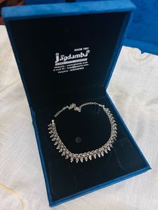 Oxidized Silver Necklace two pieces