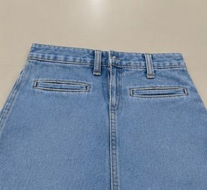 Asymmetrical Denim Jeans