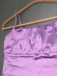 Lavender Cami Crop Top