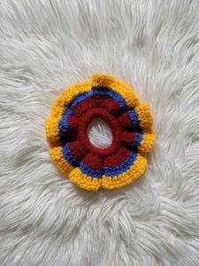 Handmade Crochet Hair Scrunchie