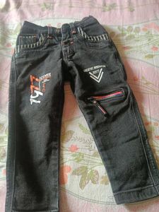 Stylish Boys' Black Jeans
