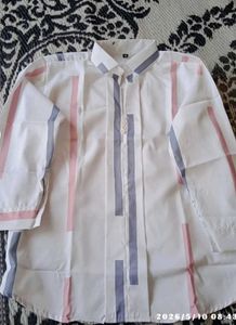 Chic Striped Button-Up Shirt