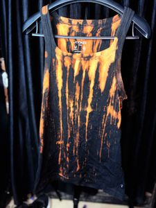 Unique Bleached Tank Top