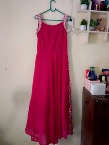 Vibrant Pink Ethnic Kurta Set
