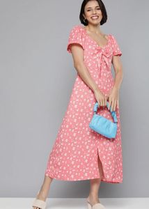 Mast &amp; Harbour Floral Print Midi Dress