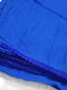 Blue Cotton Dupatta