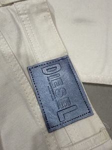 Diesel Men's White Chinos