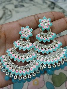 Designer Meenakari Earrings