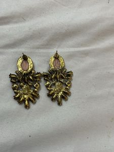 Sparkling Gemstone Dangle Earrings