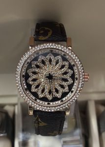 Sparkling Flower Design Watch - Free Delivery