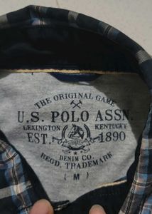 Polo Assn. Plaid Button-Up Shirt