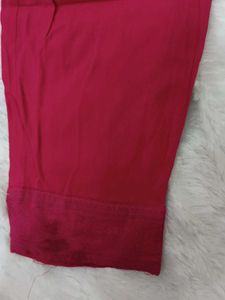 Beautiful pink kurta set with dupatta